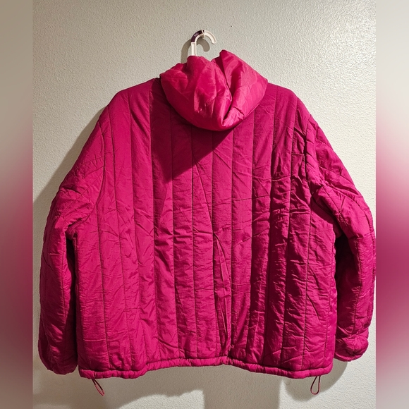 Women's Travel Puffer Jacket - A New Day Pink XXL - Picture 4 of 5